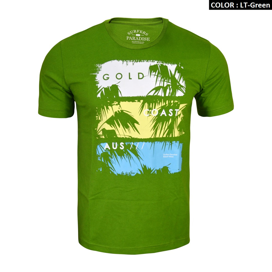 Surfers Paradise Men T-Shirt SMTESCR0S38 (4580544741410)