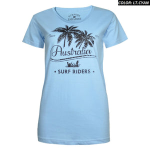 Surfers Paradise Ladies T-Shirt-SLTESCR9S30 (3781225218082)